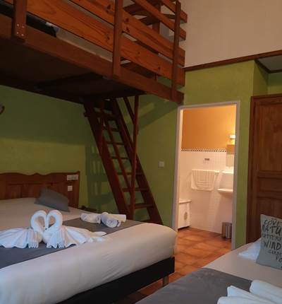 chambre quadruple