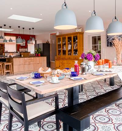 La cuisine, salle à manger