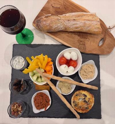 Ardoise Apéro Végétarienne
