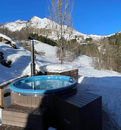 Jacuzzi en hiver