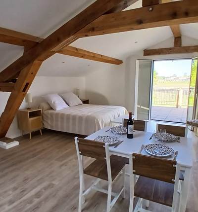 chambre cote jardin