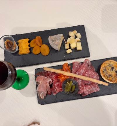 Ardoise apéro Charcuterie fromage