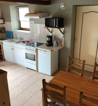 Chapiteau cuisine et séjour