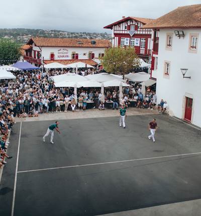 Partie de Main Nue, Fêtes de Bidart