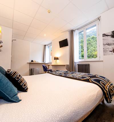 Hôtel Alphée - Barèges Tourmalet - Chambre Double - Vue Montagne