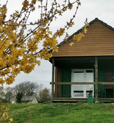 Vue extérieure du Chalet Ostrya