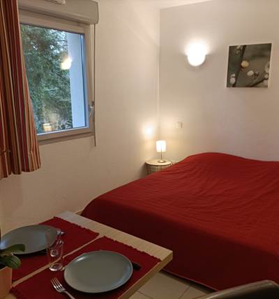 Vue d'ensemble de la chambre
