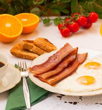 Petit déjeuner américain
