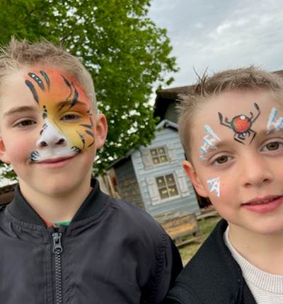 face painting france jupiter