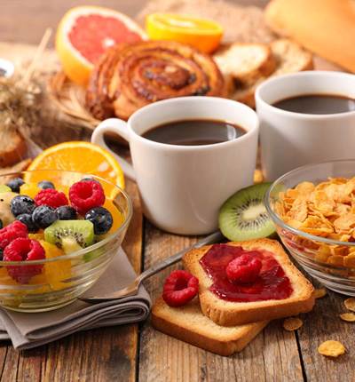 Petit-déjeuner buffet
