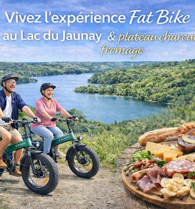 expe´rience_fatbike_au lac du Jaunay
