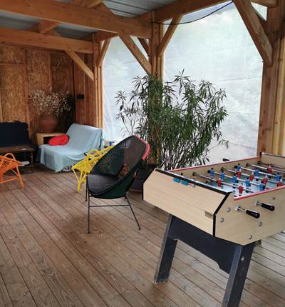 Salle de de´tente et de jeux