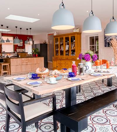 La cuisine, salle à manger