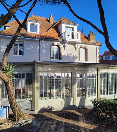 la villa rose marie restaurant hotel saint bevin