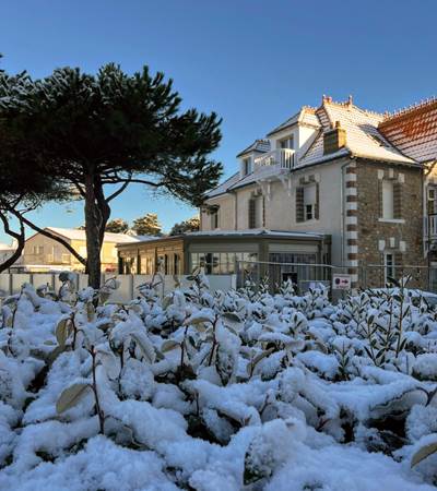 La Villa sous la neige
