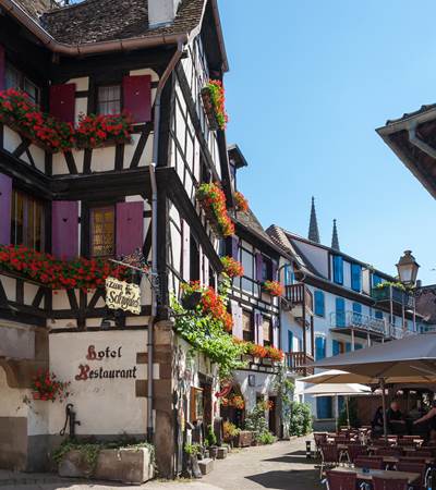 Extérieur Hotel Restaurant Zum schnogaloch Alsace Obernai