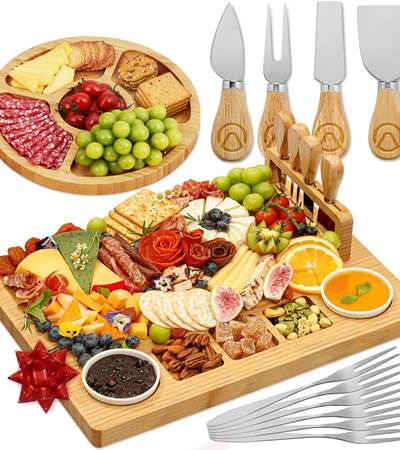 Planche charcuterie fromage et friuts