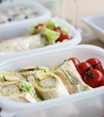 Nos lunch box produits frais et variés