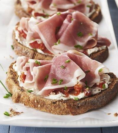 Petit-Déjeuner salé Jambons Corrèze et Sud-Ouest sans nitrites.