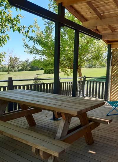 Village de Gîtes LES CHALETS DE GRAZIMIS - vacances dans le Gers - 21 grazimis chalet