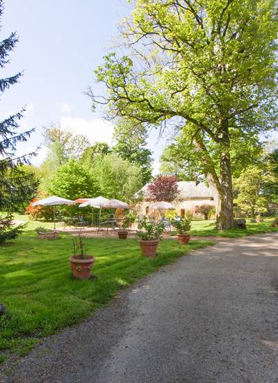 Le parc vers le camping