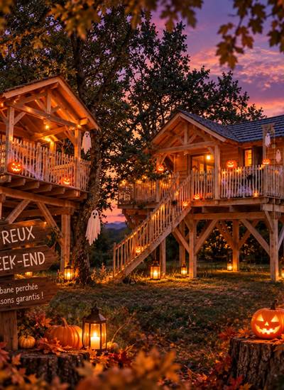 L'affreux WE en cabane perchée INYAQAB