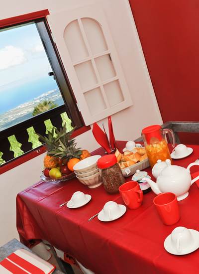 table du petit déjeuner