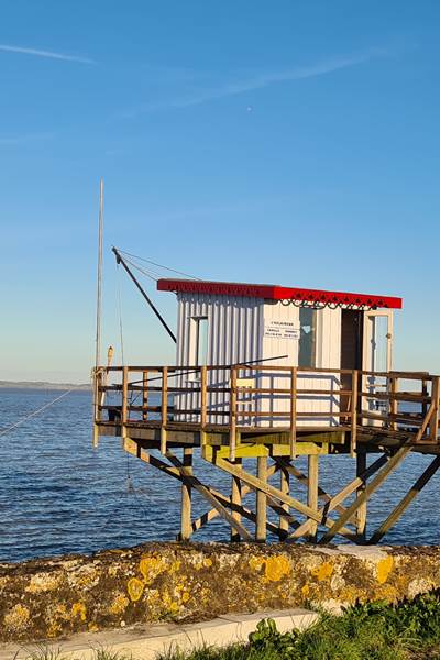 Jau Dignac et Loirac - La pêche au carrelet côté estuaire