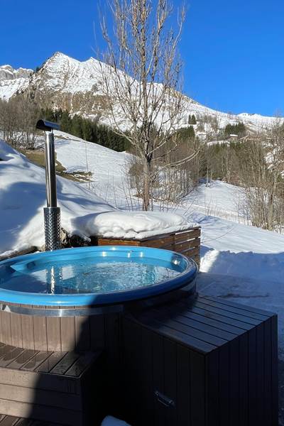 Jacuzzi en hiver