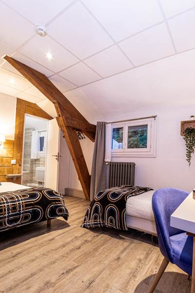 Hôtel Alphée - Barèges Tourmalet - Chambre Triple - Vue Montagne