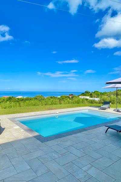 Vue mer des Caraibes à 180 degrés