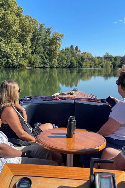 À bord du « Daphné »