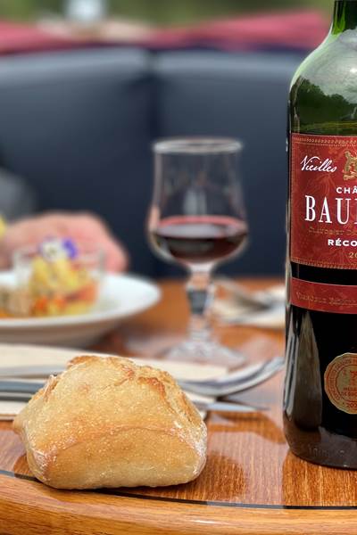 Un repas raffiné dans le plus beau des décors
