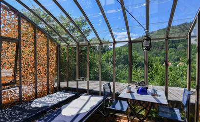 Le Chalet scandinave: une fenêtre sur le ciel