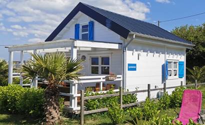 Chalet vue mer avec terrasse couverte pour un séjour en famille à Plouarzel en Bretagne