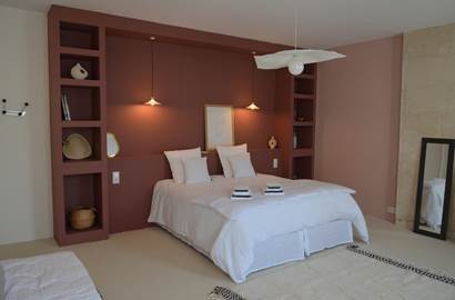 Chambre Terracotta - Lit King size