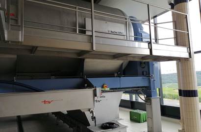 pressoirs pneumatiques au champagne Franc¸ois-Principe ARNOULT Fleury La Rivie`re