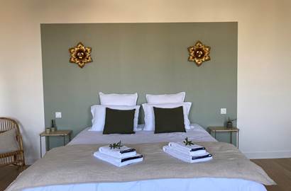 Chambre verte king size