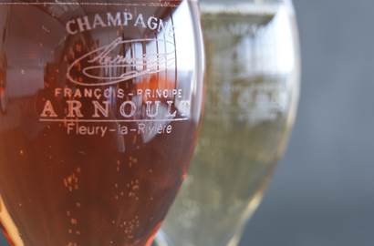 Flûtes champagne François-Principe ARNOULT