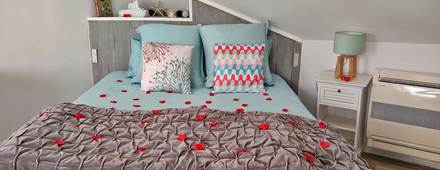 Domaine de Ke´rizel - Ambon-chambre la fleur de sel-pack romantique