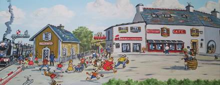 fresque Auberge