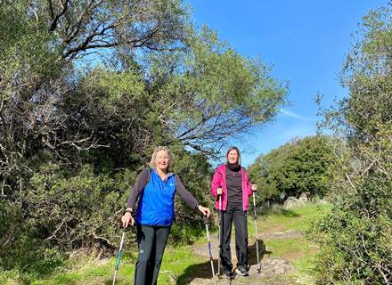 Abbartello kayak marche nordique terrain denivele