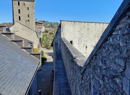 Le donjon du château de Lourdes