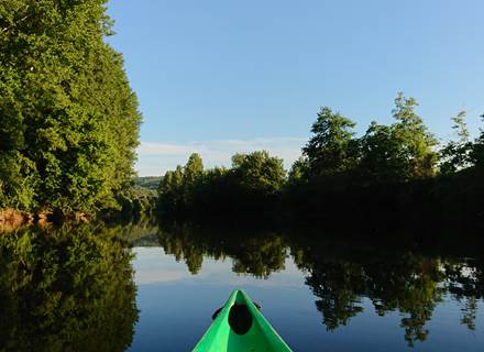 tranquilité sur la Vézère #canoëfamily