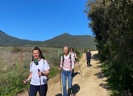 Abbartello kayak marche nordique Spin a cavallu