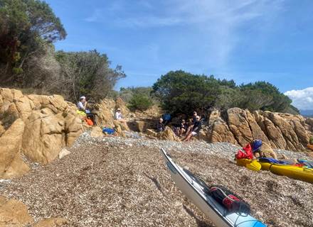 pause pique nique Cupabia avec Abbartello kayak
