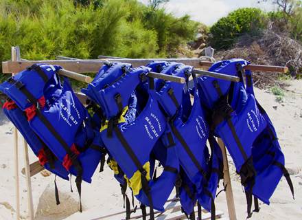 abbartello kayak Corse gilets