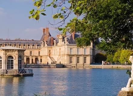 Vue sur jardin royal