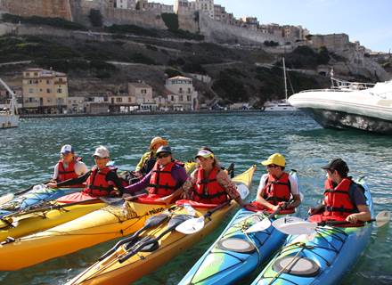 Abbartello kayak Corse Bonifacio