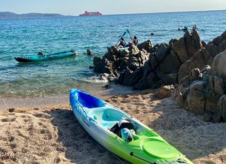 abbartello Corse plage kayak monoplace